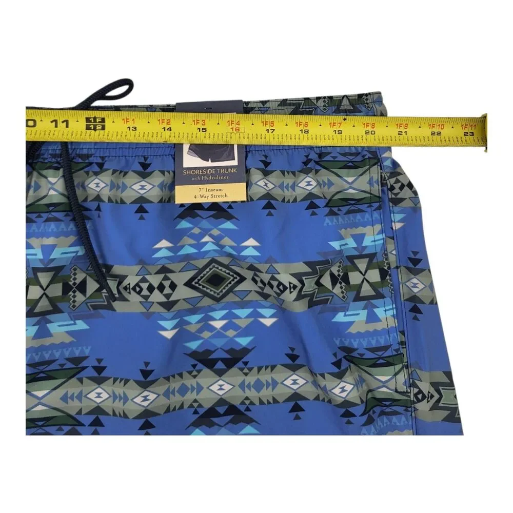 Pendleton Mens Blue Aztec Print 7